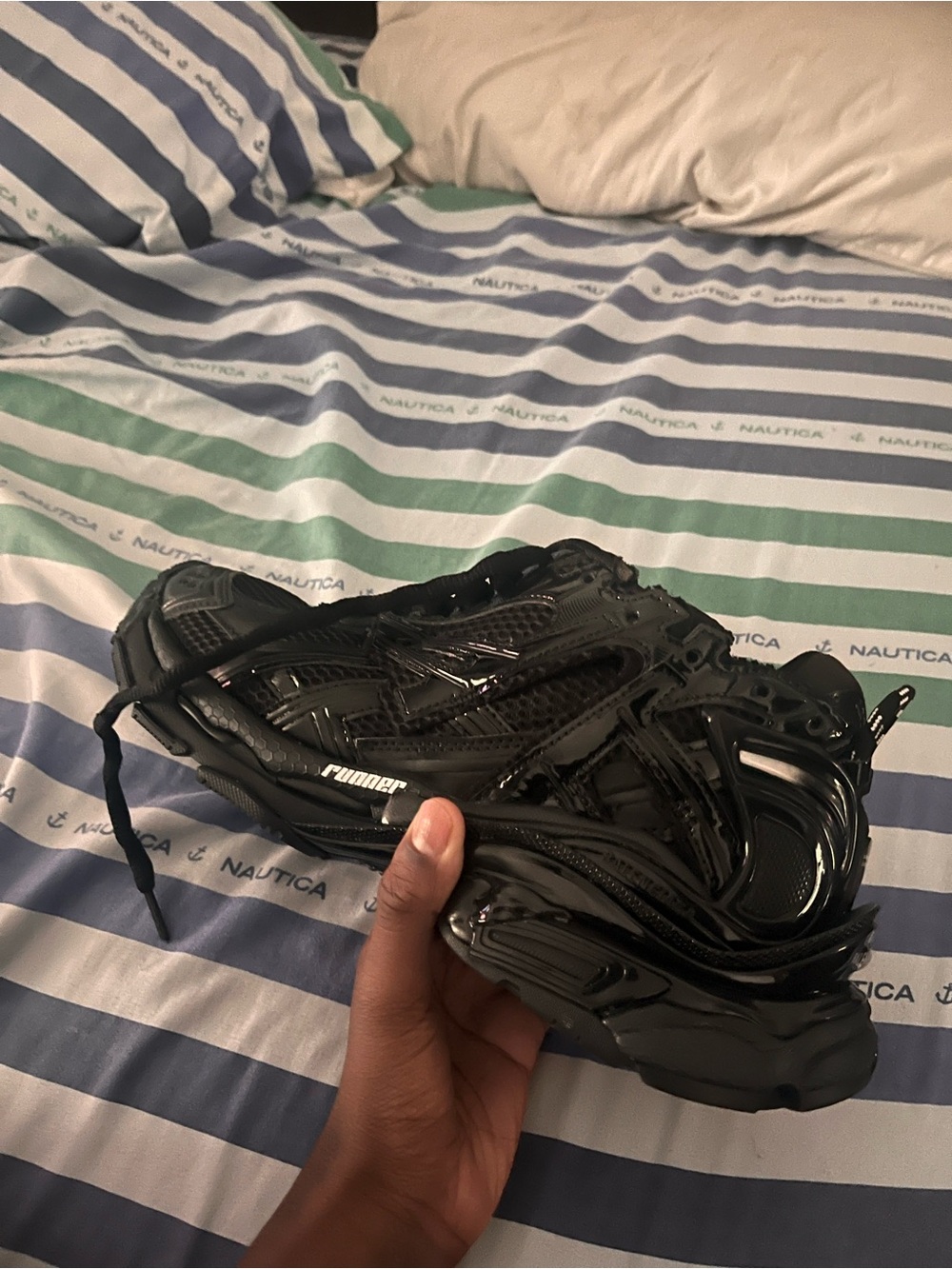 Balenciaga All-Black Chunky Sneaker